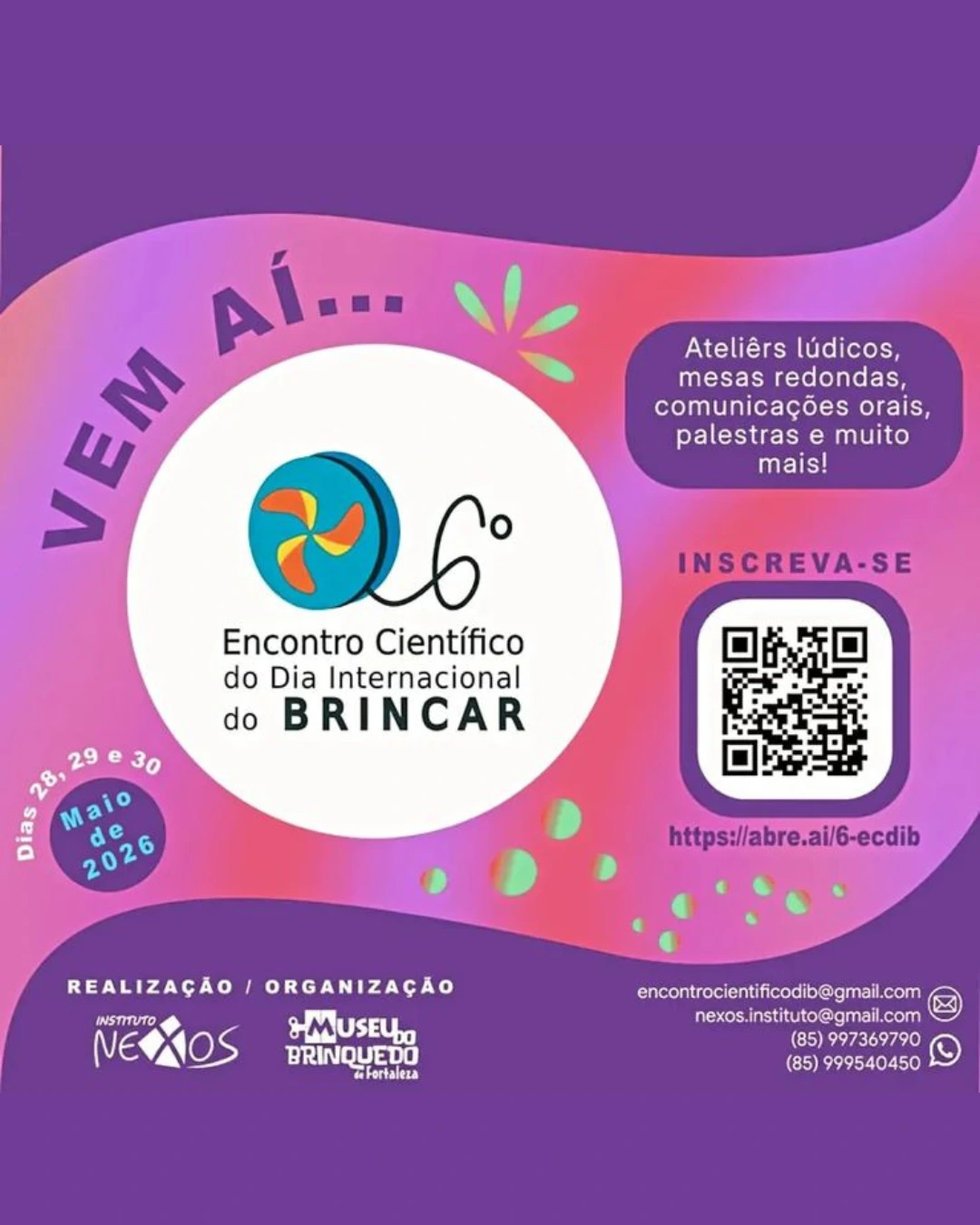 6º Encontro Científico do dia Internacional do Brincar