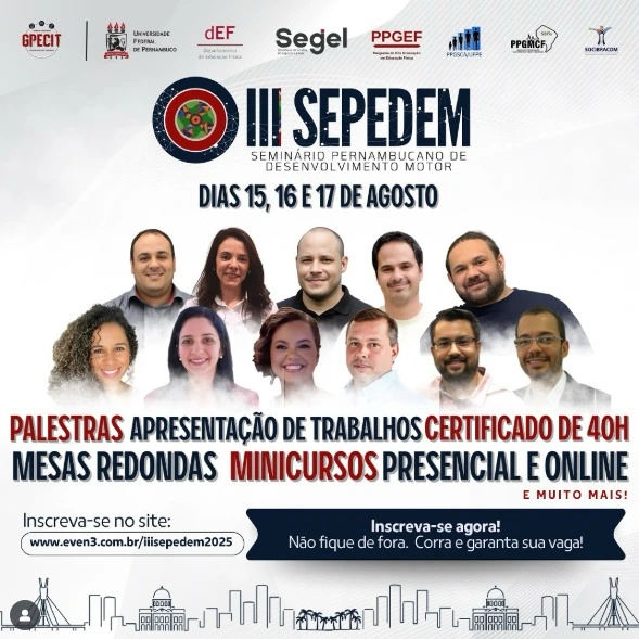III Seminário Pernambucano de Desenvolvimento Motor