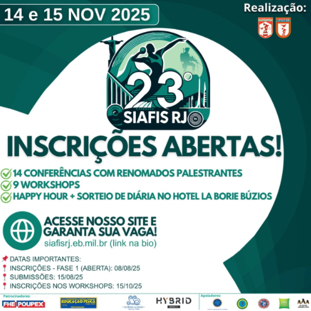 23º Simpósio Internacional de Atividade Física do Rio de Janeiro