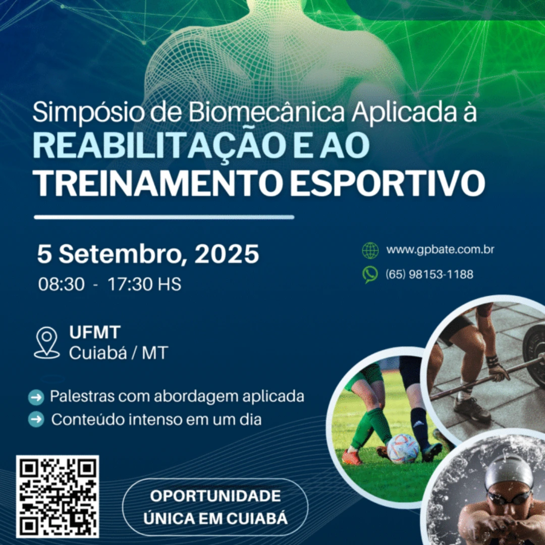 Simpósio de biomecânica aplicada à reabilitação e ao treinamento esportivo