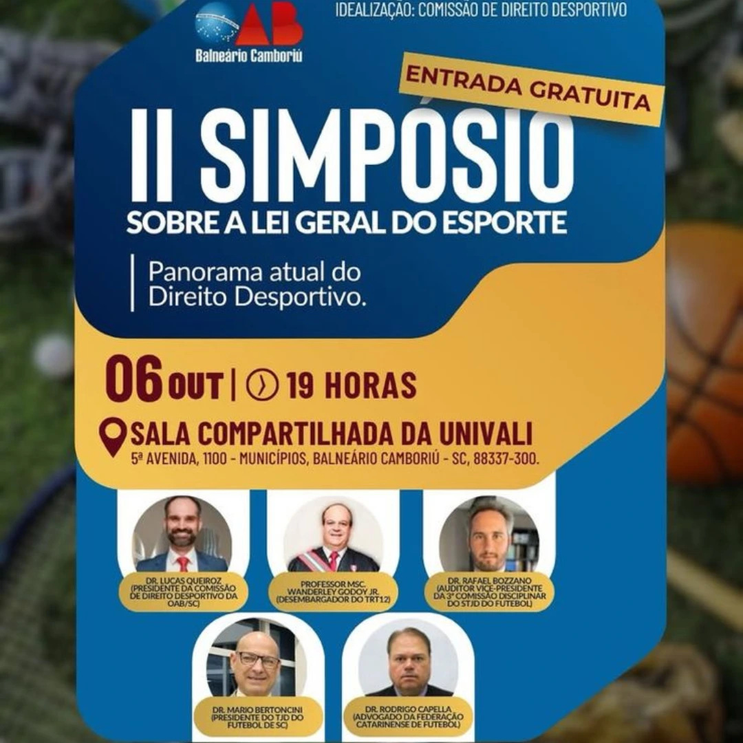 II Simpósio sobre a Lei Geral do Esporte