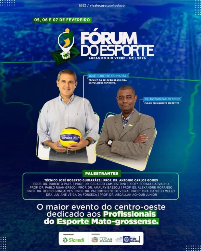 1° Fórum do Esporte de Lucas do Rio Verde 2026