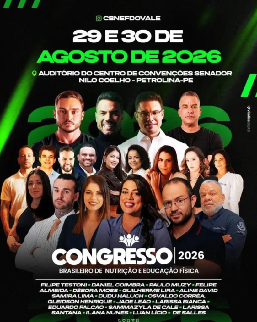 2º Congresso Brasileiro de Nutrição e Educação Física do Vale do São Francisco ( CBNEF)