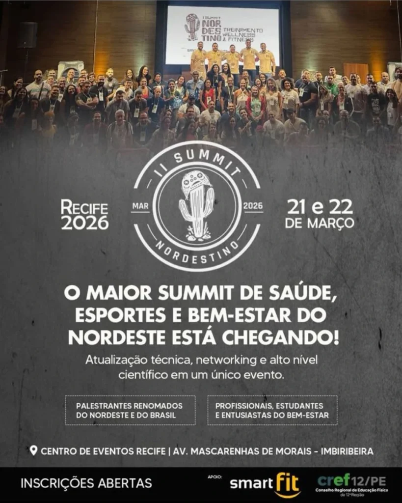 2º Summit Nordestino de Treinamento, Wellness & Fitness