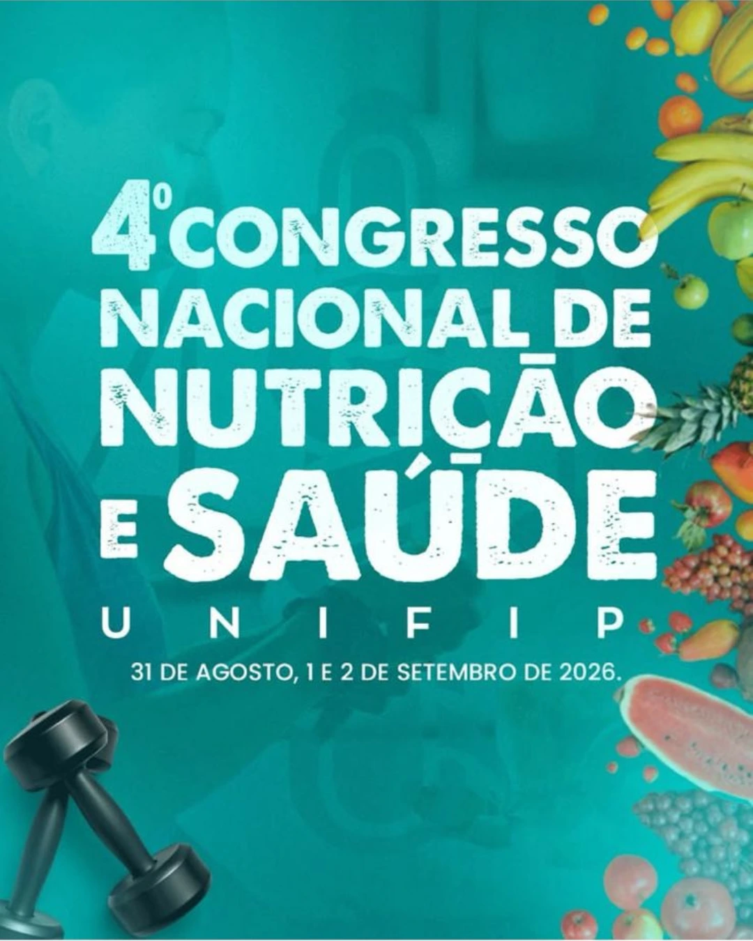 4º Congresso Nacional de Nutrição e Saúde:  Nutrição e Esportes
