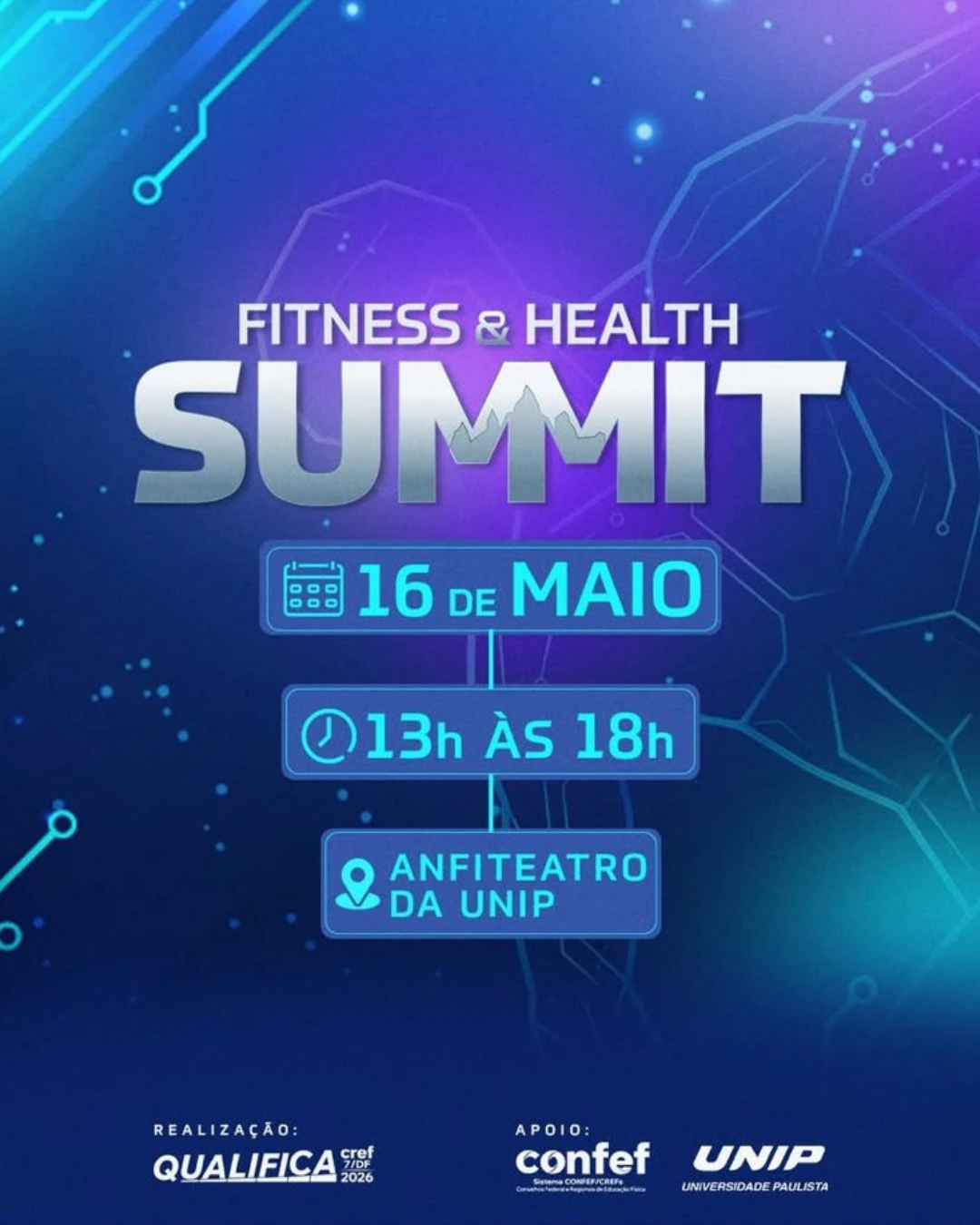 Fitness & Health Summit – Qualifica CREF7DF
