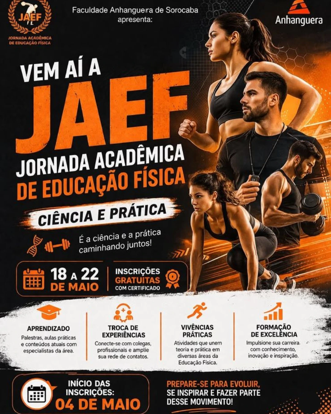 Jornada Acadêmica de Educação Física: Ciência e Prática