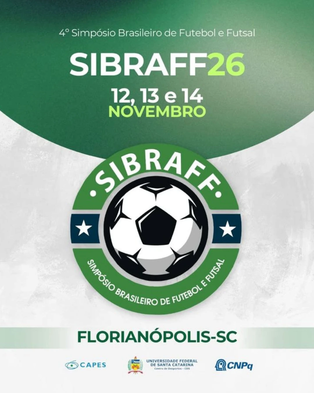4º Simpósio Brasileiro de Futebol e Futsal – SIBRAFF26