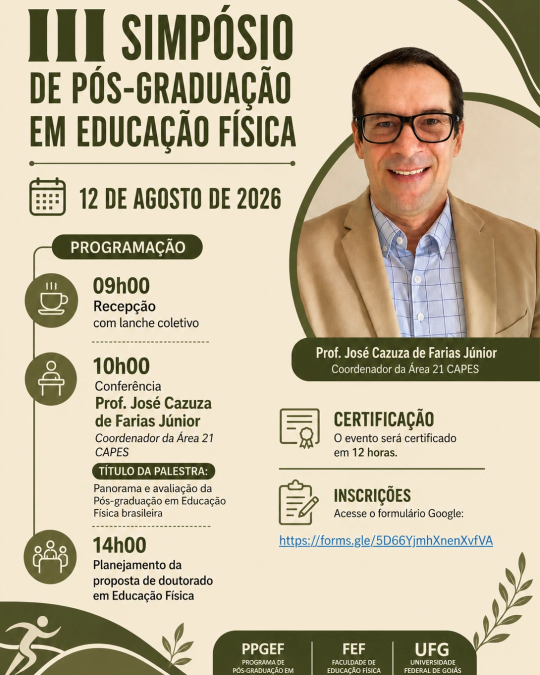 III Simpósio de Pós-Graduação em Educação Física – PPGEFFEFUFG