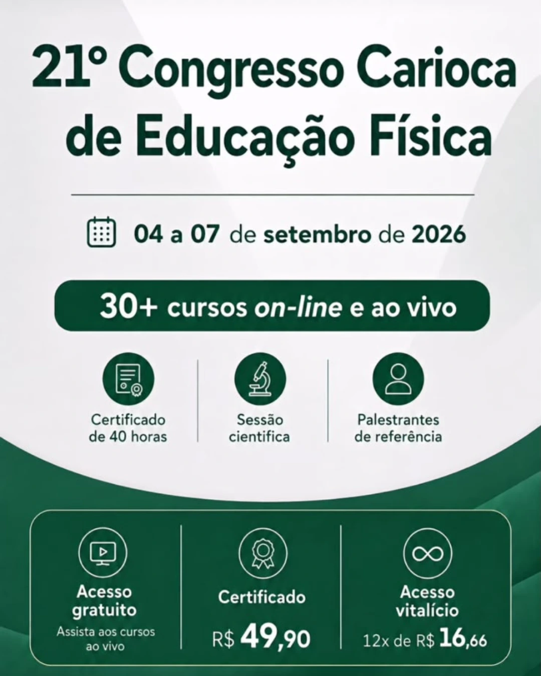 21° Congresso Carioca de Educação Física