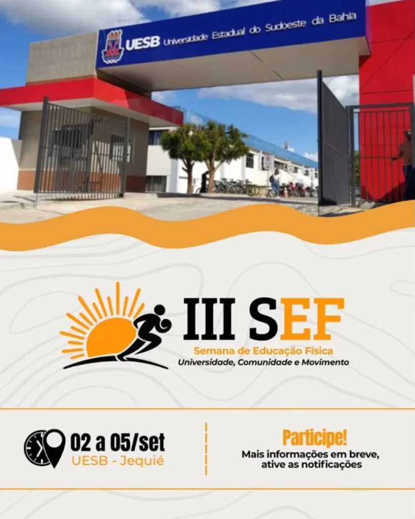 III Semana de Educação Física (SEF)